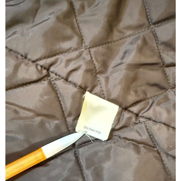 J Crew Ludlow Car Coat Men's Size Large Herringbone Tweed Insulated Overcoat - Picture 6 of 8